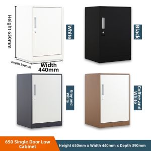 Lockable Storage Cabinet Under Table