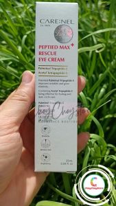 (HÀNG CTY) Kem Mắt CareNel Peptided Max Rescue Eye Cream 25mL Giảm Quầng Thâm Mờ Nếp Nhăn