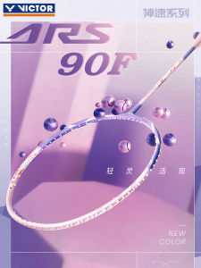 Victor Professional Badminton Racket Speed Attack Ultra Light Carbon Professional Competition ARS90KM Badminton Shuttlecock