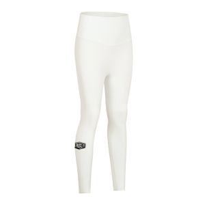 Quick Dry Fitness Pants Womens Tight Sports Shorts Ultra Elastic Nylon mid High Waist Nine Points Long Trousers Yoga Clothing
