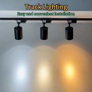 LED Railroad Track Light Set Ceiling Spotlight Rail Light Kitchen Lights for Bedroom Bar Light