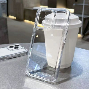Phone Case For iPhone 17 Pro Max Air Cover 11 16 15 12 13 14 Pro Max 16E 17proMax iPhone17 Shockproof Clear Cover Funda Bumper