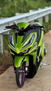 Skotlet Hijau Lime Metalik Candy Green Lemon SuperGlossy SuperPremium Cover Body Motor Trendy