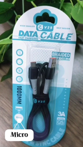 V2S Q5 FAST CHARGING CABLE WITH 1 METER LENGTH & BRAIDED CABLE QUALITY