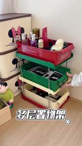 Pull-out Desktop Organizer for Kitchen and Table Use with Wheels
