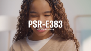 YAMAHA PSR-E383 61 Keys Portable Keyboard for children and beginner - Package B ( psre383 / psre 383 )