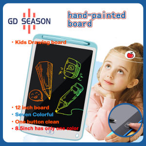 GD SESON [Colorful Screen]8/12/16Inch Kids Electronic Drawing Board LCD Screen Writing Tablet