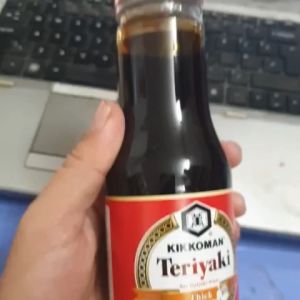 Sốt Tẩm Ướp Teriyaki Đậm Đặc Kikkoman Chai Thủy Tinh 290g nhập khẩu Nhật Bản