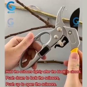 Clip Pruning Shears Gardening Tools Garden Scissors Tree Cutter Plant Branches Trimmer Hand Pruner Cut Shears