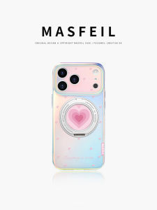 MASFEIL | Ốp Lưng Điện Thoại Dễ Thương Có Chân Đế Từ Tính với Thiết Kế Elegance và Love Melody for iPhone 18