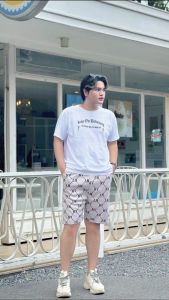 ขายส่งกางเกงขาสั้น ลายดูดี มีสไตล์ ใส่ได้ทั้งชายและหญิง ผ้าดี นุ่ม งานสวย K5557