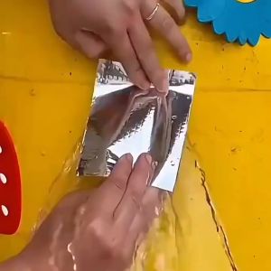 TaffGUARD KYTO Lakban Aluminium Foil Butyl 0.8 mm Waterproof 5 cm x 3 m - LS549 - Silver