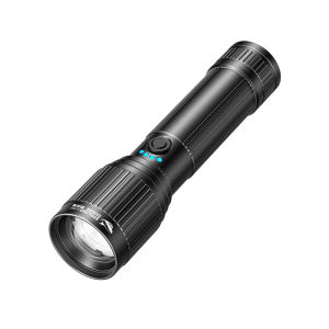 SMILING SHARK | High Intensity Ultra Bright Long Range Rechargeable Flashlight