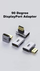 Hagibis | Bộ Chuyển Đổi DisplayPort Hagibis 90 Độ Góc Vuông Từ Nam Sang Nữ DP1.4 Bộ Chuyển Đổi Mở Rộng Cáp Cho Máy Tính Xách Tay PC 360Hz