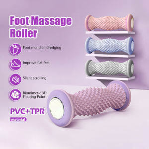 Foot Massage Roller Yoga Massage Ball Plantar Fascia Roller Muscle Relaxation Reflexology Muscle Relax Massager Tools