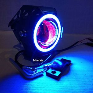 LAMPU TEMBAK LED CREE U7 TRANSFORMER AE DE BIRU MERAH