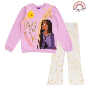 Wish Disney Purple Sweatshirt Pullover Terno for Girls (2 - 7 Years Old) SS30