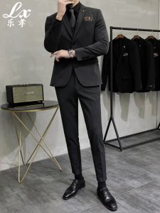 Lexiao | Bộ Vest Cưới 3 Mảnh Phong Cách Anh Quốc Dáng Slim Fit