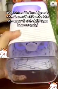 Đèn Bắt Muỗi - Máy Bắt Muỗi Diệt Côn Trùng Thông Minh Kiêm Đèn Ngủ Có Cổng Sạc USB