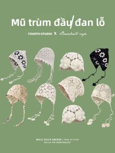 BILLI ZILLY | Mũ Len có Dây Thắt và Phù Điệu cho Phụ Nữ