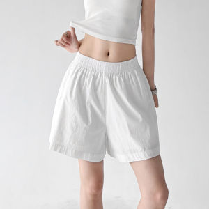 MUYUZI | Flattering Versatile Loose High Waist Wide Leg Shorts Women