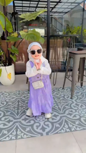 Little Esquina Gamis anak Perempuan 3 sampai 8 tahun LE 2153