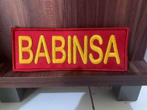 TULISAN BABINSA UNTUK BAN LENGAN