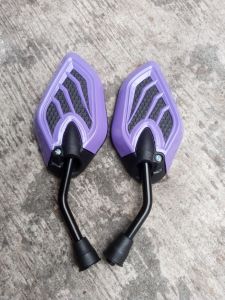 SPION MOTOR VARIASI WARNA UNGU KACA SPION STANDAR SPION HONDA YAMAHA BEAT SCOOP MIO XEON GENIO DLL