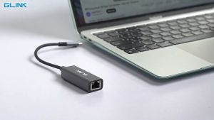 ✅มาตรฐาน GLINK GL-041C Converter USB C / Type-C TO Lan Gigabit RJ-45 สายแปลง USB C หรือ Type-C เป็น Lan 10/100/1000Mbps สาย Type C To Lan 1000Mbps - Lazada