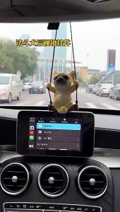 Cute Cartoon Dog Car Hanging Decor