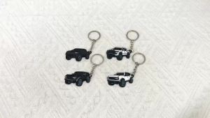 Car Model Pendant Keychain Tacoma Style Metal Keychain Suitable for Jeep Durable Decor Accessories