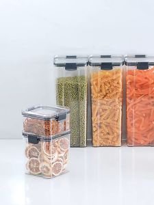 Toples Penyimpanan Cereal Kedap Udara & Kontainer Makanan Storage Jar Food