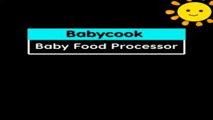 FAMOOP Baby Food Maker Portable Electric Blender Mini Food Processor 4 in 1 Multi-Functional and Compact