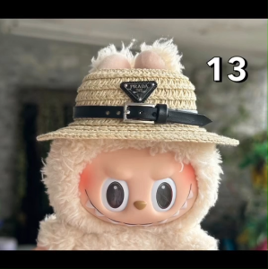 หมวกตุ๊กตา Labubu Macaron 17 cm สําหรับตกแต่ง น่ารักๆ สินค้าพร้อมส่งในไทยจ้า