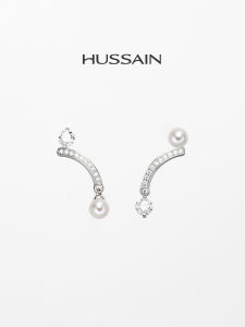 HUSSAIN | Natural Freshwater Pearl Earrings Original Design