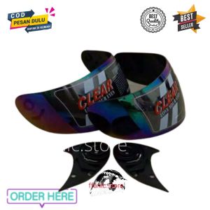 Kaca helm full face pnp bmc blade 200 bmc star ninjamu FI jpn
