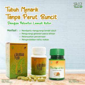PAKET PELAKOR ( PELUNTUR LEMAK KOTOR ) SR12 / PELANGSING BADAN OBAT DIET HERBAL / PELANCAR PENCERNAAN / KECILKAN PERUT BUNCIT