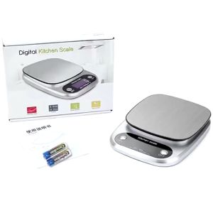 [TẶNG PIN]Cân tiểu ly điện tử nhà bếp mini  Scale định lượng 1g - 10kg Cân tiểu ly làm bánh độ chính xác cao kèm 2 viên pin AAA