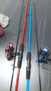 Joran Pancing Spinning Baitcasting Carbon Fiber Max Drag 8-10KG Material Berkualitas Ul Ultralight Fiber Solid 2 Bagian Joran Pancing Casting Joan