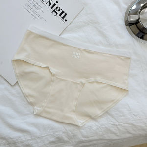 Sports Briefs Womens Summer Thin New Style Antibacterial Triangle Pants Breathable Color Block Short Shorts Underwear