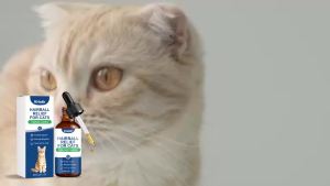 Cat Hair Care Drops Nourishing Dry & Sensitive Skin Smoothing Fur Boost Glossy Reduce Hairball Build-Up Pet Coat Care Supplement
