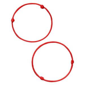 QINGXIANGTAI | Red Luck and Safety Braided Bracelet
