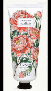NEW Fragonard Herbier Collection Pivoine (Peony) Hand Cream 75ml by Senteurs de Provence since 2004