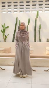GAMIS DEWASA Haliza Dress dengan potongan aksen \\\"Silhoutte A-Line\\\" dengan warna pilihan yang cakep cakep