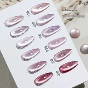 ยาทาเล็บเจล TC Pure Desire Glass Dead Cat Eye 1 ชิ้น รุ่น 2025 สีขาวใสแบบพอร์ซเลน สำหรับตกแต่งเล็บ