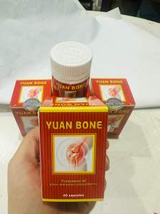 [Combo 5 hộp]Sản phẩm bảo vệ sức khỏe Yuan Bone hộp 40 viên - hỗ trợ đau nhức xương khớp  thần kinh tọa gout