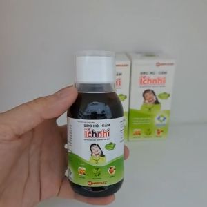 Siro giảm ho cảm Ích Nhi Nam Dược dùng được cho trẻ sơ sinh và trẻ dưới 3 tuổi - Lọ 90ml