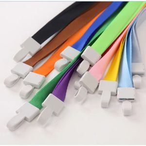 10pcs/1pack 1.5cm SQUARE LACE Silky ID Lace with Plastic Hook