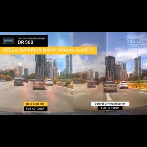 HELLA DR500 Car Camera Single Channel 3.5" LCD Screen High Quality