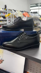 L คัชชู รองเท้าราชการ รองเท้าสีดำ หนังดำ Size 39-46 รุ่น CSB 545